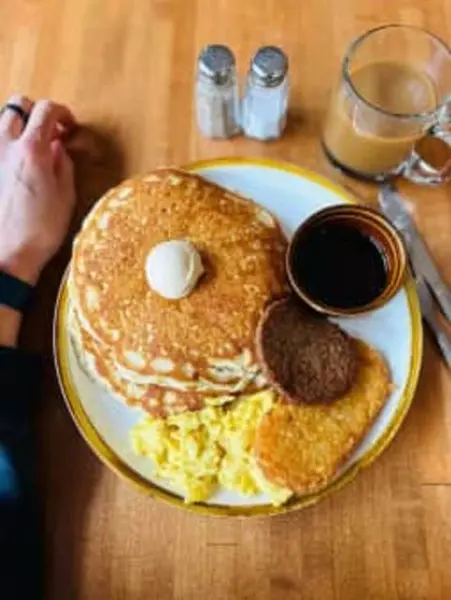 coopers-vegan-co-op-cafe - American Pancake Combo