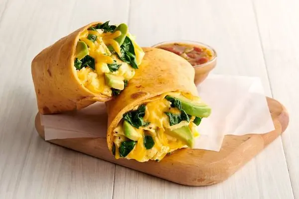 corner-bakery-cafe - Avocado & Spinach Breakfast Wrap (V)