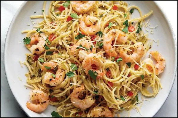 corner-bakery-cafe - Shrimp Scampi Linguine