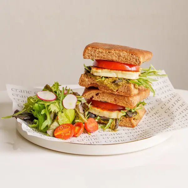 crane-cafe - Grilled Halloumi