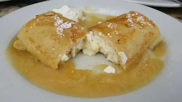 crepeville - Honey- Lemon Blintz