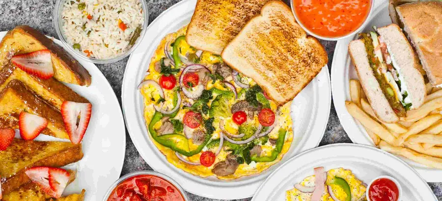 Menu image of 3 egg omelets. cricket country kitchen's menu - north highlands | restaurants in north highlands