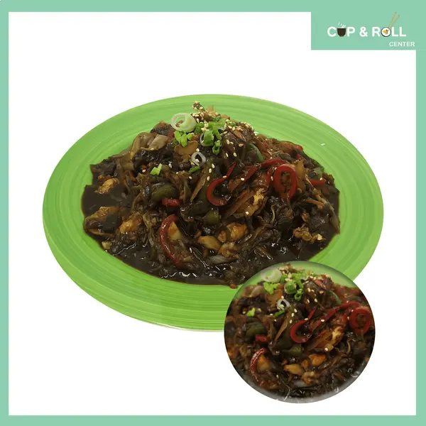 cuproll-center-korean-restaurant - Korean main dish with chicken and jajang sauce 300g.