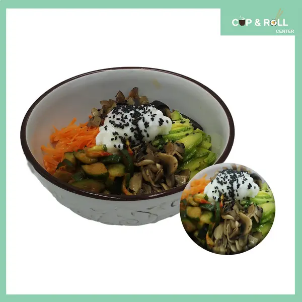 cuproll-center-korean-restaurant - Бибимбап със зеленчуци