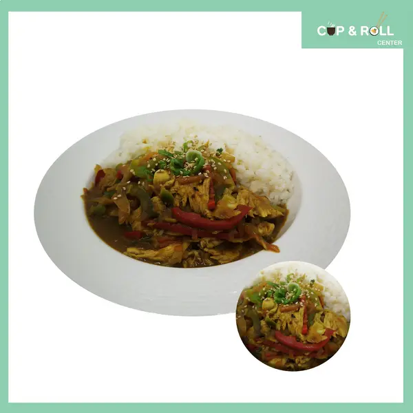 cuproll-center-korean-restaurant - Доп Бап с пилешко месо и къри