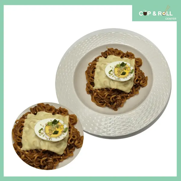 cuproll-center-korean-restaurant - Пържен рамьон Булдак със сирене