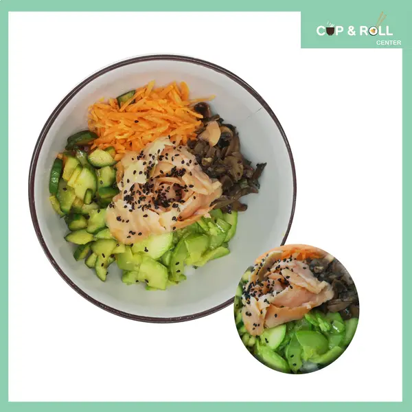 cuproll-center-korean-restaurant - Бибимбап със сьомга