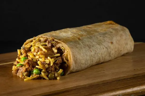 curry-up-now - Lamb  Rogan Josh Burrito