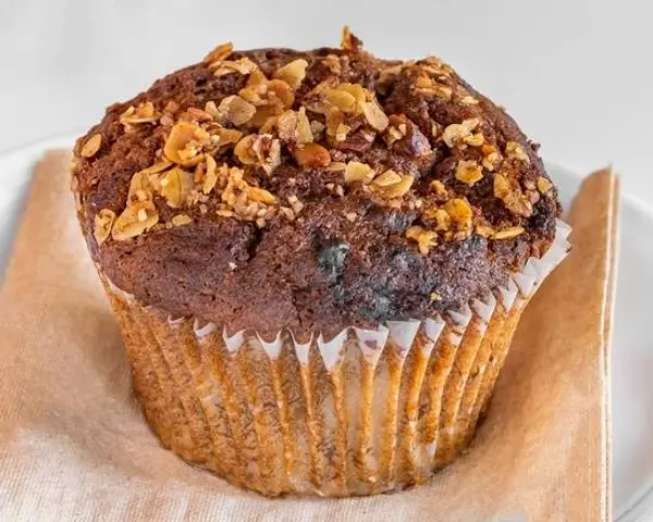 daylily-coffee-shop - Banana Muffin with Oat Almond Crumble