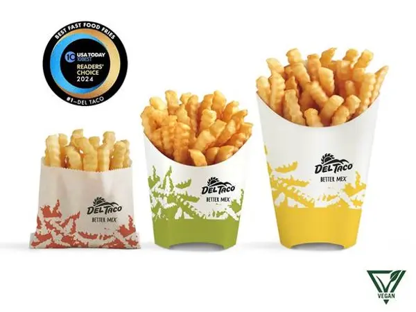 del-taco - Crinkle Cut Fries