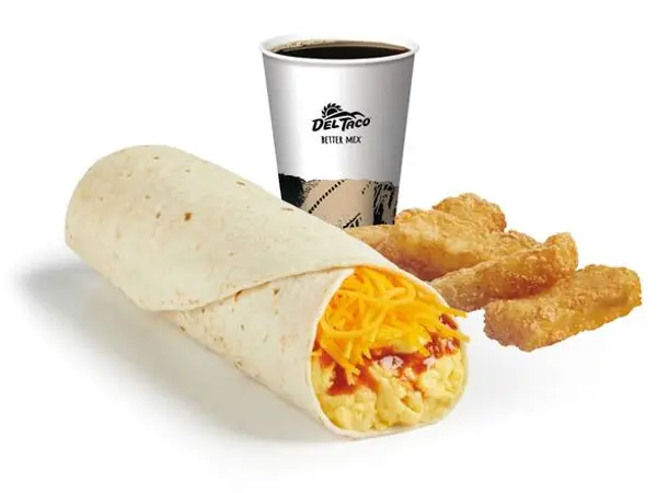 del-taco - Breakfast Burrito Meal