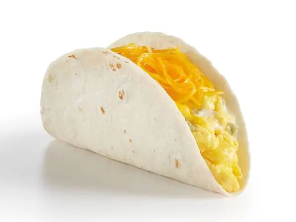 del-taco - Double Cheese Breakfast Taco