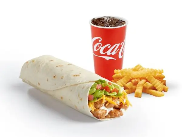 del-taco - Classic Grilled Chicken Burrito Meal