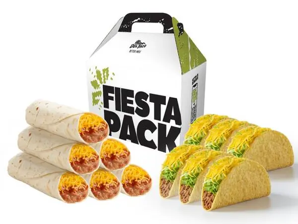 del-taco - Snack Taco Fiesta Pack