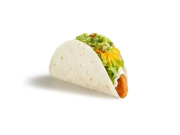 del-taco - Crispy Chicken Taco Guac'd Up