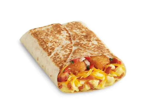 del-taco - Breakfast Toasted Wrap