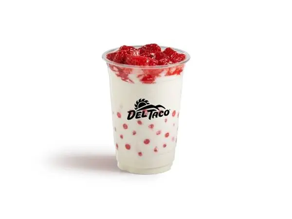 del-taco - NEW Double Strawberry Mini Shake Poppers