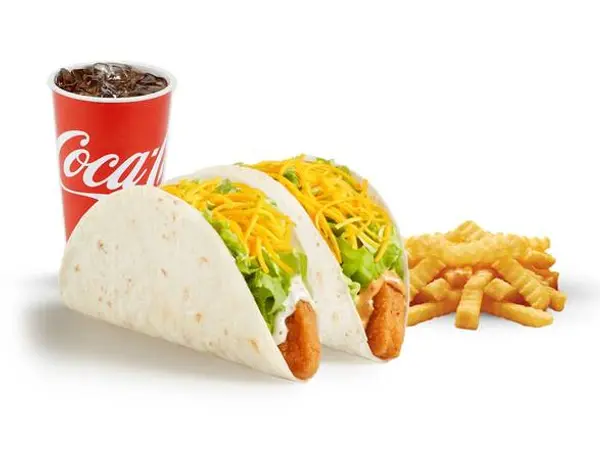 del-taco - Crispy Chicken Taco Meal