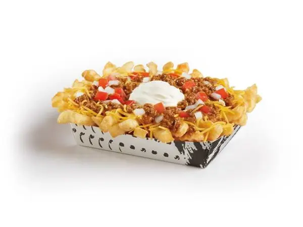 del-taco - Deluxe Chili Cheddar Fries™