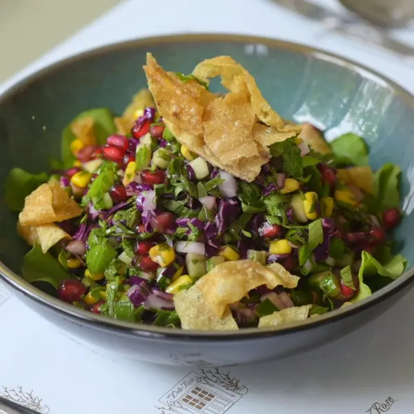 delle-rose - سلطة التبولة المكسيكية -   Mexican Taboula Salad