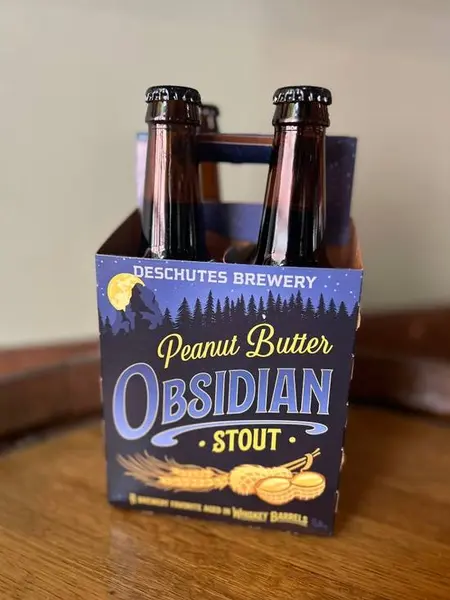 deschutes-brewery-portland-public-house - Peanut Butter Obsidian Stout 4-Pack Bottles