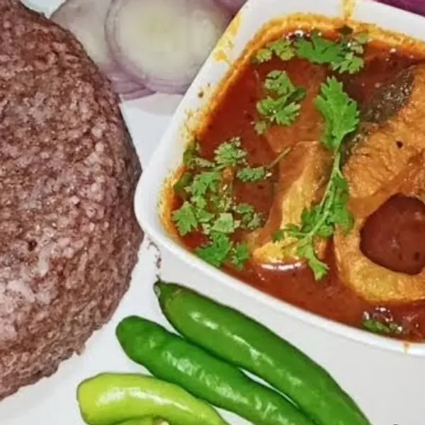 devaansh-enterprises - Ragi  sangati (Kali)-Chepala(Fish) pulusu