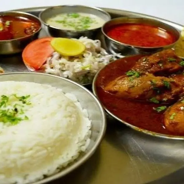 devaansh-enterprises - Meals with Chicken Curry