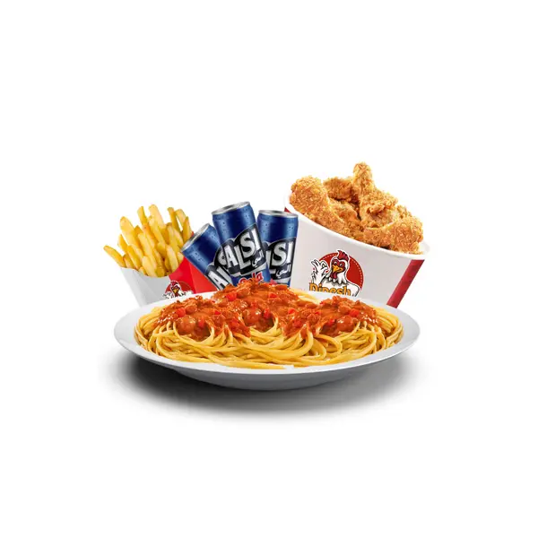 dfc-sohar - SPAGHETTI BUCKET MEAL