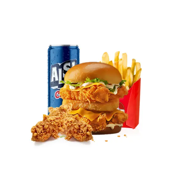 dfc-sohar - COMBO DOUBLE ZINGER BURGER