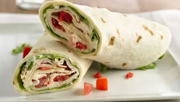 dhaba-indian-kitchen - Vegetarian Wrap