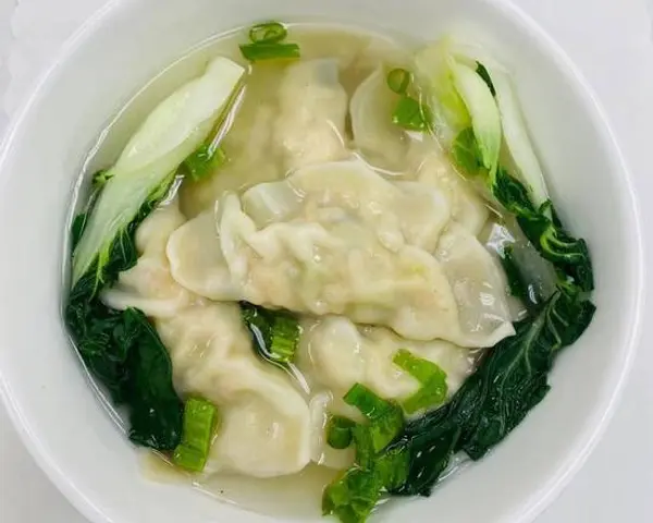 dim-sum-bistro - 31. Bok Choy Shrimp Dumpling Soup 鮮蝦白菜水餃