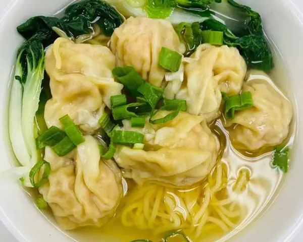 dim-sum-bistro - 33.    Hong Kong Style Shrimp Wonton Noodle Soup港式鮮蝦雲吞麵