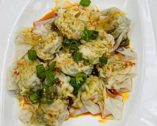 dim-sum-bistro - Wonton With Chill Sauce   紅油抄手