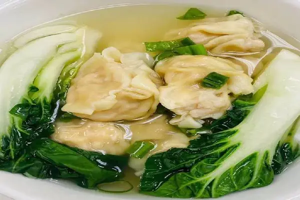 dim-sum-bistro - 32.  Hong Kong Style Shrimp Wonton  Soup  港式鮮蝦雲吞