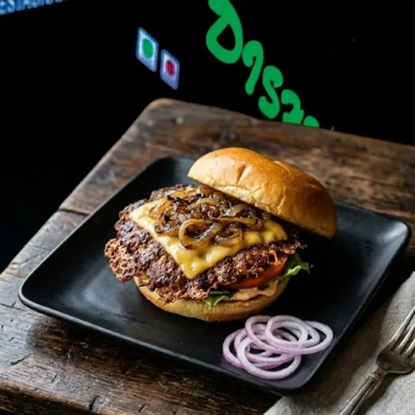 dishes-family-restaurant - Mutton Galoti Single Smash Burger