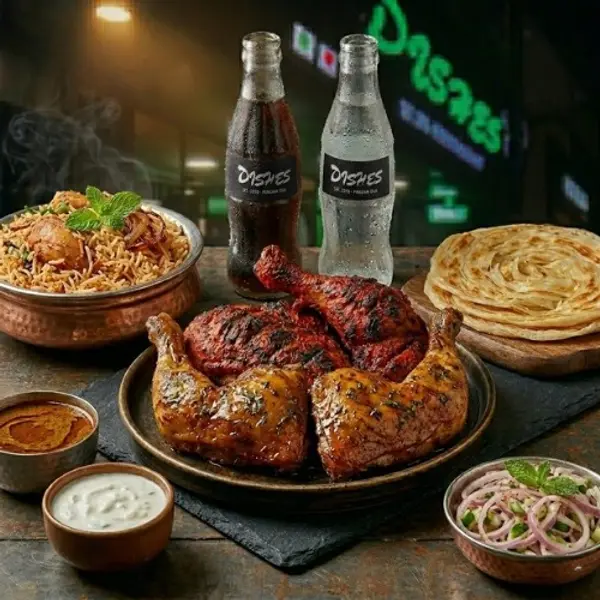 dishes-family-restaurant - Tandoori Meal