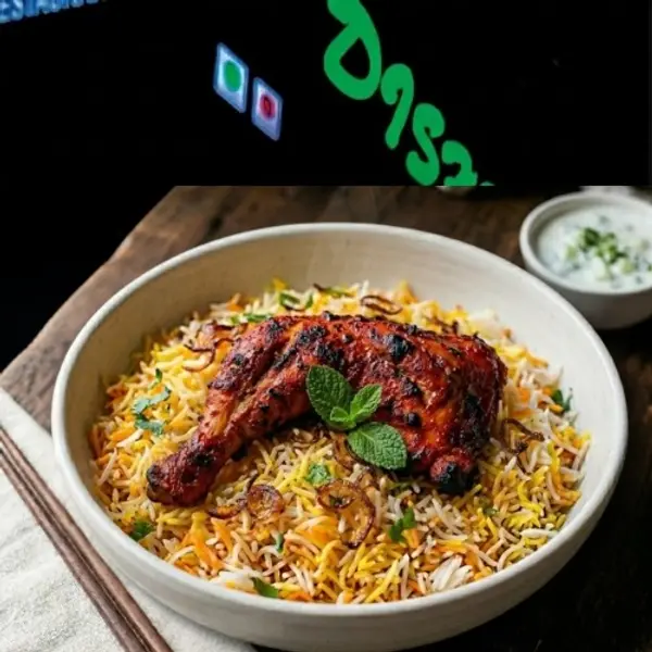 dishes-family-restaurant - Tandoori Chicken Biriyani
