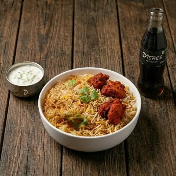 dishes-family-restaurant - Mini Biriyani Combo