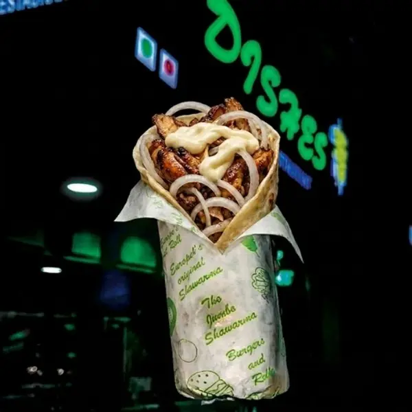 dishes-family-restaurant - Onion Chicken Shawarma