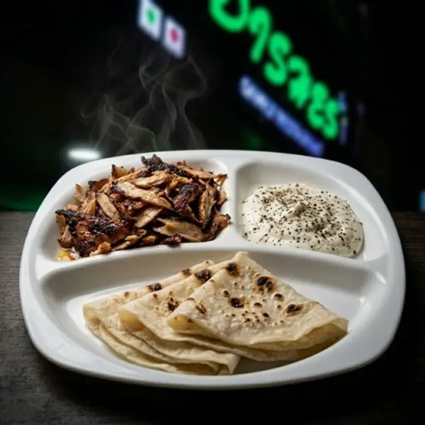 dishes-family-restaurant - Plate Chicken Shawarma