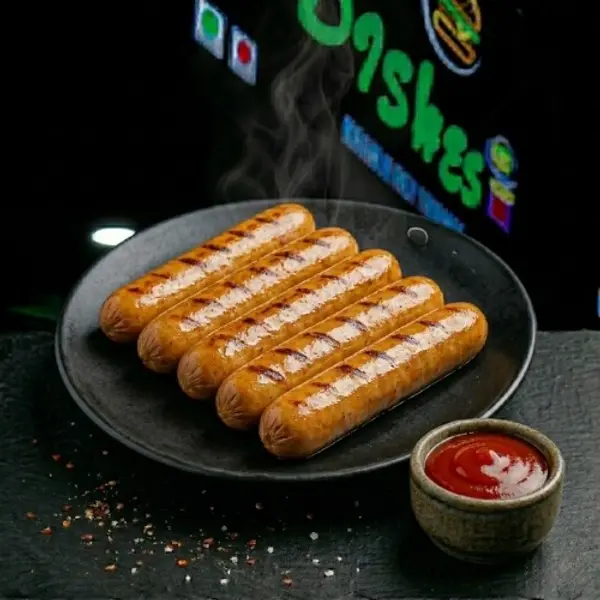 dishes-family-restaurant - Chicken Sausages (6 pcs)