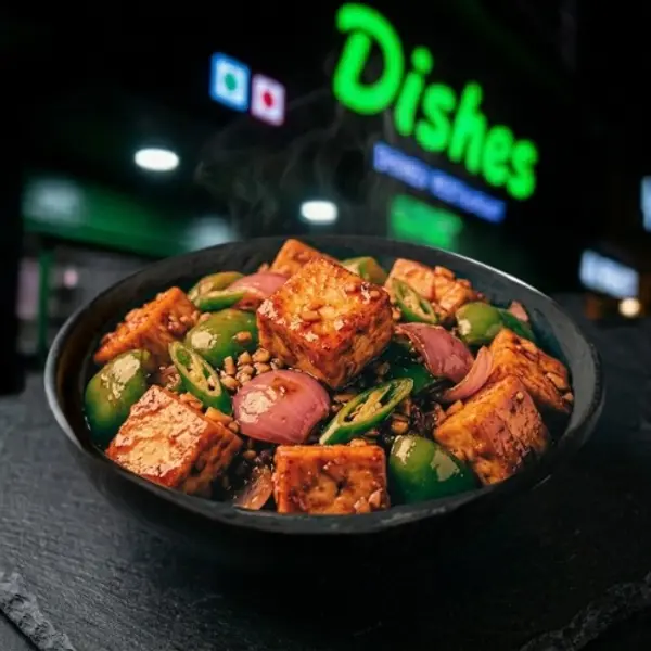 dishes-family-restaurant - Paneer Chilli