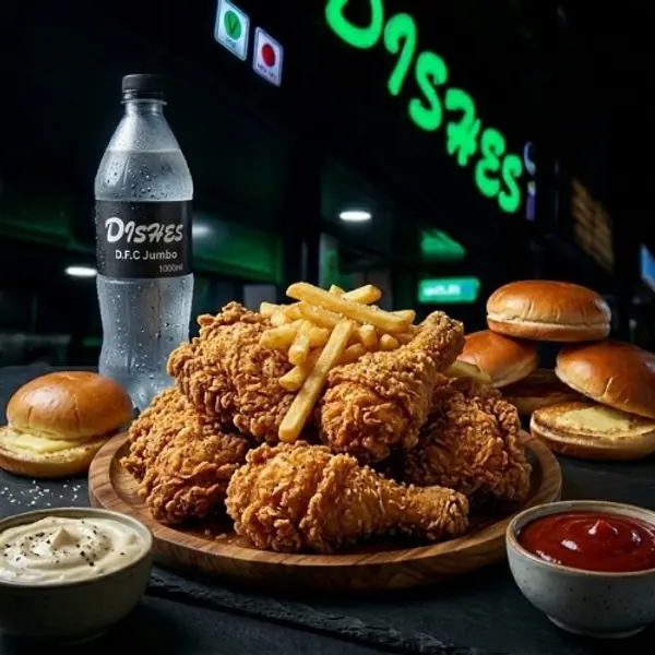 dishes-family-restaurant - Jumbo Meal