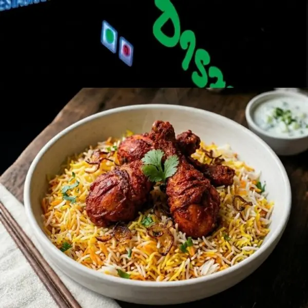 dishes-family-restaurant - Chicken Kabab Biriyani