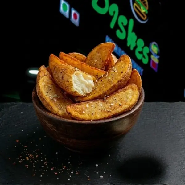 dishes-family-restaurant - Potato Wedges