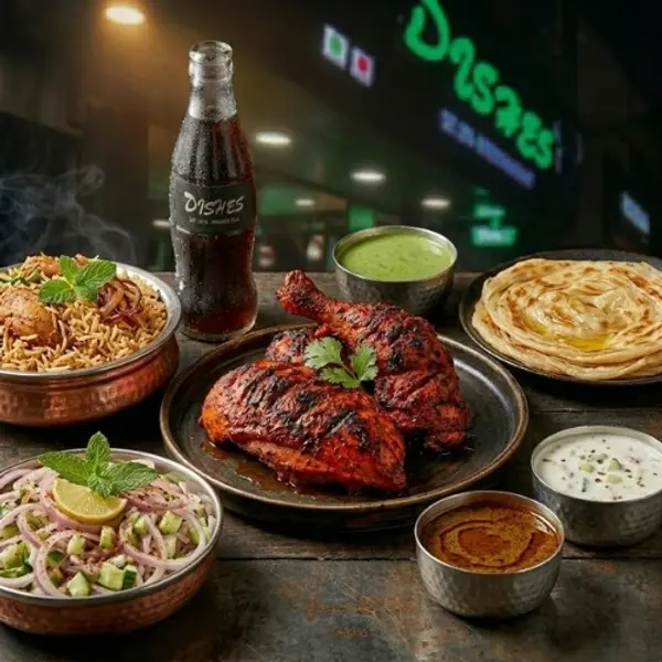 dishes-family-restaurant - Mini Tandoori Combo