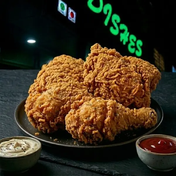 dishes-family-restaurant - Broasted Chicken Half
