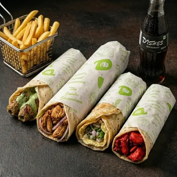 dishes-family-restaurant - Rolls Combo