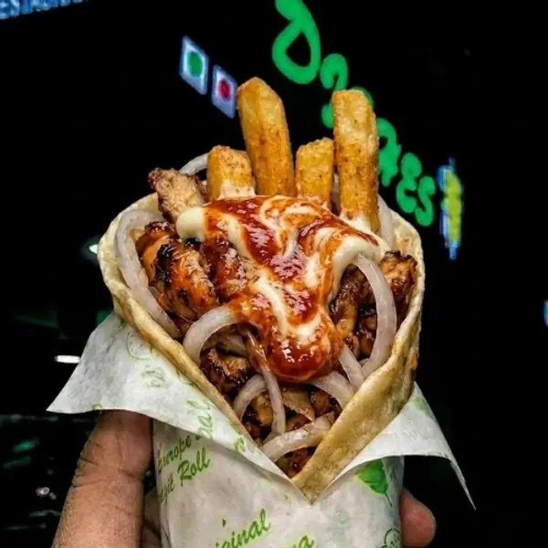 dishes-family-restaurant - Jumbo Chicken Shawarma