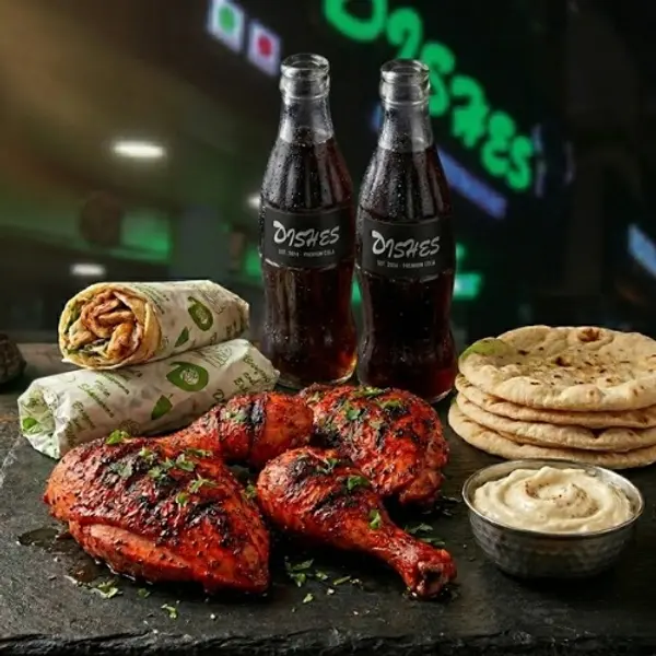 dishes-family-restaurant - Grilled Chicken Meal